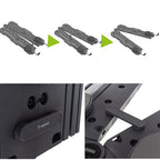 Pilates Ploča s Brojačem, 47 x 115 x 3 cm, Siva