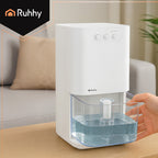 Bijeli Odvlaživač Zraka s LED Rasvjetom i Timerom 17 x 17 x 31.5 cm