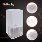 Bijeli Odvlaživač Zraka s LED Rasvjetom i Timerom 17 x 17 x 31.5 cm