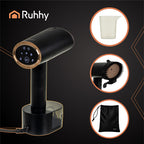 Parni Osvježivač Odjeće 2000W s Touchscreenom, Crni, 28 x 11.5 x 13 cm