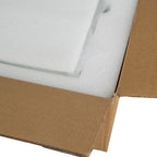 Samostojeći Bio Kamin 45x29x20.5 cm Crni s Staklenim Zidovima