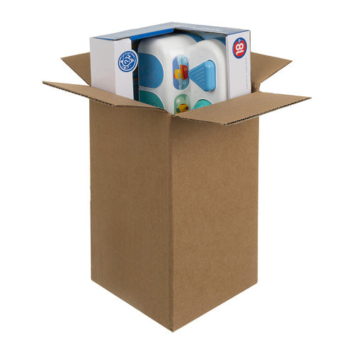 Edukativna Igračka s Iskakajućim Vozilima 4-u-1, 25 x 13 x 12 cm, Višebojna