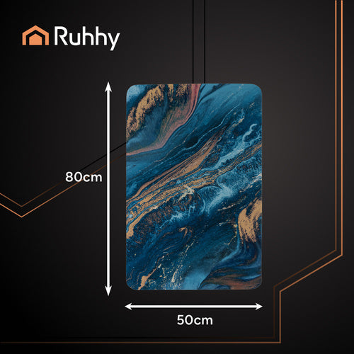 Kupaonski Tepih 80x50 cm Sivi