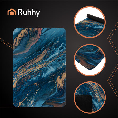 Kupaonski Tepih 60x40 cm, Protuklizan, Višebojni