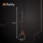 Samostojeći Stalak za Odjeću 170 cm Crni