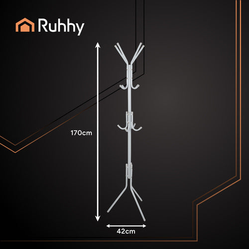 Samostojeći Vješalica za Odjeću 170 cm Bijela