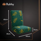 Navlake za Stolice 6 Komada Zelene 65x35x40 cm