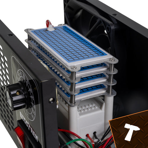 Ozonator za Zrak s 4 Keramičke Ploče, 150W, Crni, 13.5 x 20.5 x 14 cm