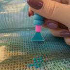 Dijamantna Slika Plaža 40x30 cm, 5D Mozaik Set