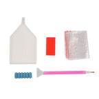 Dijamantna Slika Plaža 40x30 cm, 5D Mozaik Set