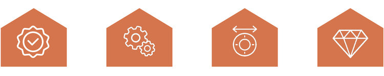 Set Ručnih Staklenih Mlinca za Sol i Papar 13.3 x 6.4 cm, 2 Kom, Srebrni