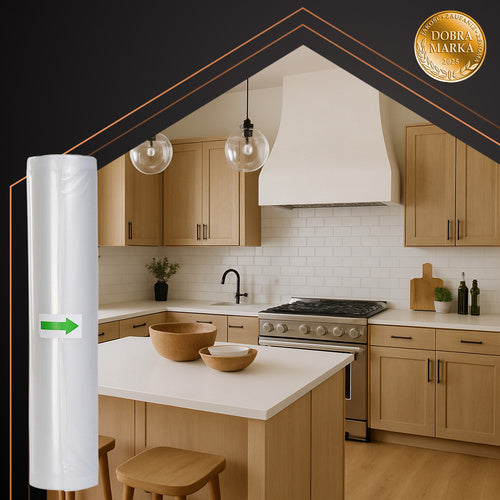 Vakuumska Folija za Zavarivanje 28 x 600 cm, Prozirna