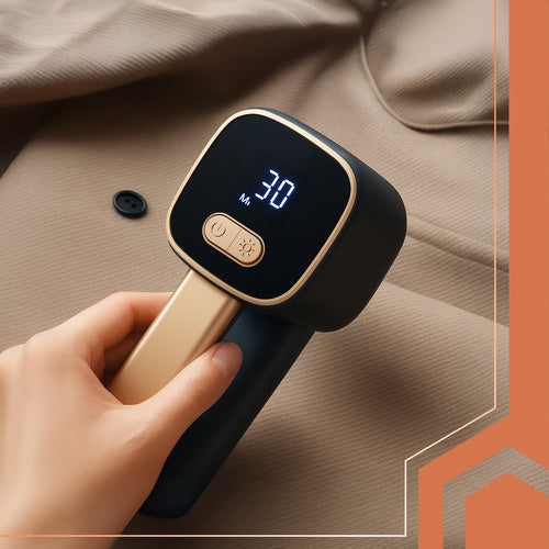 Bežični Aparat za Uklanjanje Mucica za Odjeću 18 x 10.5 x 7.5 cm Crni