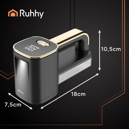 Bežični Aparat za Uklanjanje Mucica za Odjeću 18 x 10.5 x 7.5 cm Crni