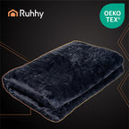 Električna Grijaća Dekica 180x130 cm Crna s Daljinskim Upravljanjem