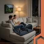 Električna Grijaća Dekica 180x130 cm Crna s Daljinskim Upravljanjem