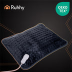 Grijana Jastučnica 60x38 cm Siva Električna s 4 Razine Temperature