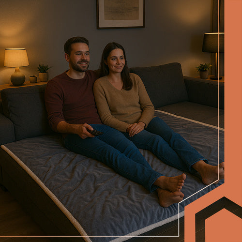 Električna Grijaća Dekica 180x130 cm Siva