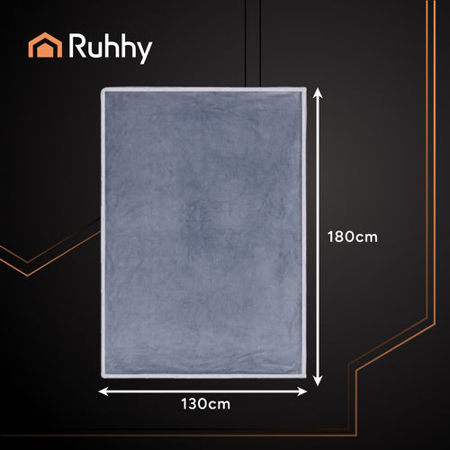 Električna Grijaća Dekica 180x130 cm Siva