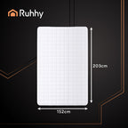 Električki Grijaći Nadložak za Madrac 203x152 cm Bijeli