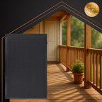 Otirač za Ulaz 90x60 cm Crni, Protuklizan, 3D Mreža