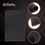 Otirač za Ulaz 90x60 cm Crni, Protuklizan, 3D Mreža