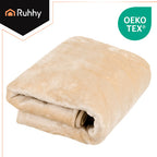 Električna Grijaća Dekica za Leđa i Ramena 160x90 cm Bež USB 3 Razine