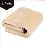 Električna Grijaća Dekica za Leđa i Ramena 160x90 cm Bež USB 3 Razine