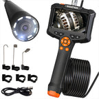 Inspekcijska Kamera Endoskop 5 m Full HD IP67, 8 LED, 4.2" Ekran, Crna/Narančasta