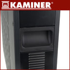 Električni Konvektorski Grijač 2300W s WiFi i Daljinskim Upravljanjem, Crni, 70 x 43 x 12 cm