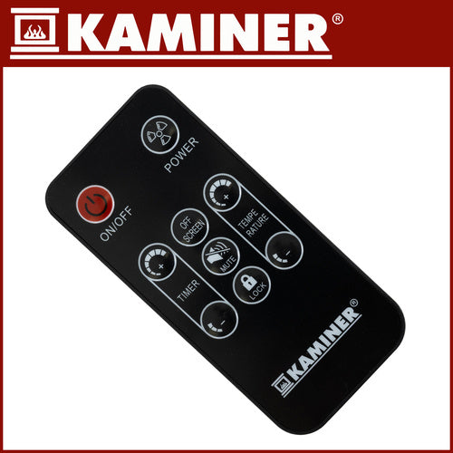 Stakleni Električni Grijač 85 x 41 cm Crni, 2300–2500W, WiFi i Daljinski