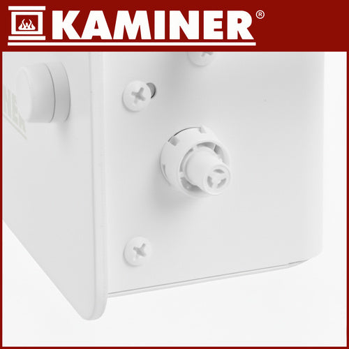 Električni Stakleni Radijator 85 x 41 cm Bijeli, 2500W, WiFi, Daljinsko Upravljanje