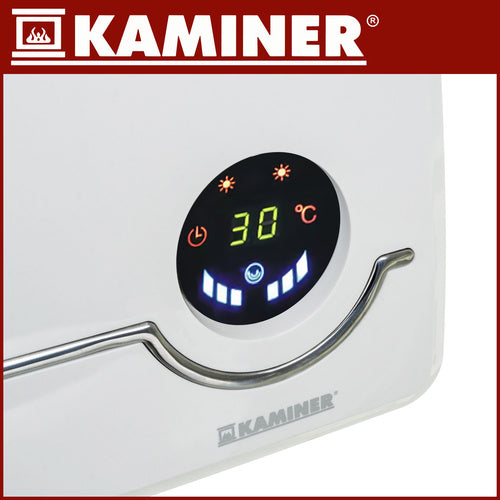 Električna Zidna Zavjesa za Zrak s Grijanjem 50 x 18 x 13 cm Bijela WiFi