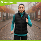 Grijani Prsluk USB, 11 Grijaćih Zona, Veličina M, Crni