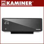 Crna Električna Zidna Grijalica s WiFi, Daljinskim i Timerom