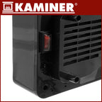 Crna Električna Zidna Grijalica s WiFi, Daljinskim i Timerom