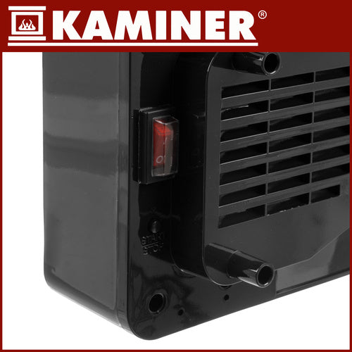 Crna Električna Zidna Grijalica s WiFi, Daljinskim i Timerom