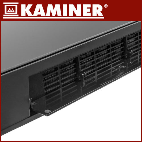 Crna Električna Zidna Grijalica s WiFi, Daljinskim i Timerom