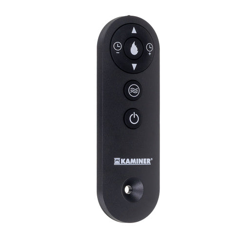 Električni Grijač s Efektom Plamena 2000W, 49 x 33 x 21 cm, Crni