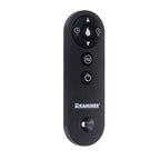 Električni Grijač s Efektom Plamena 2000W, 49 x 33 x 21 cm, Crni