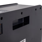 Električni Grijač s Efektom Plamena 2000W, 49 x 33 x 21 cm, Crni