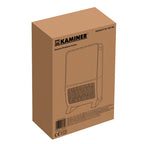 Električni Grijač s Efektom Plamena 2000W, 49 x 33 x 21 cm, Crni