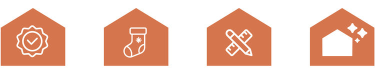 Božićne Dekorativne Čarape za Poklone 4 Komada, 19 x 31 cm, Višebojne