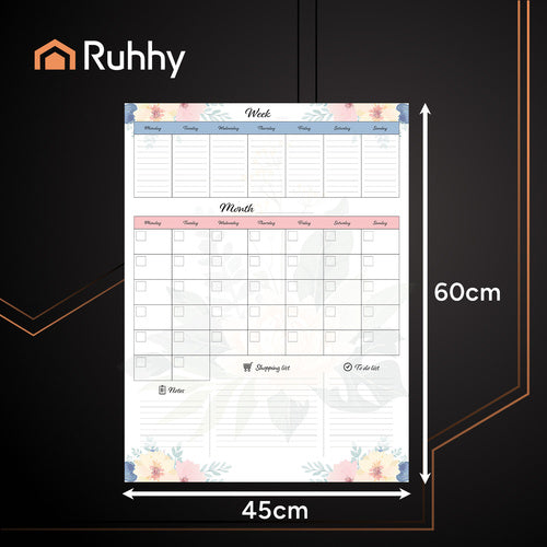 Magnetni Planer za Hladnjak 60 x 45 cm s Markerom