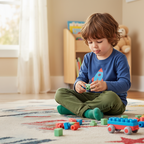 Senzorne Gumene Kocke za Djecu, 30 Komada u Kutiji, Višebojne, 20 x 12 cm