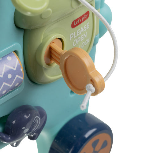 Interaktivni Slon Montessori Puzzle 18,7 x 26 x 14,6 cm Višebojni