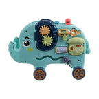 Interaktivni Slon Montessori Puzzle 18,7 x 26 x 14,6 cm Višebojni