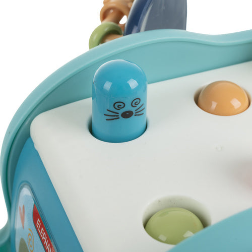 Interaktivni Slon Montessori Puzzle 18,7 x 26 x 14,6 cm Višebojni