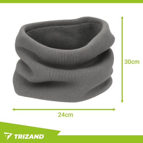 Sivi Muški Ogrtač za Vrat, Univerzalna Veličina, 30x24 cm