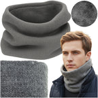 Sivi Muški Ogrtač za Vrat, Univerzalna Veličina, 30x24 cm